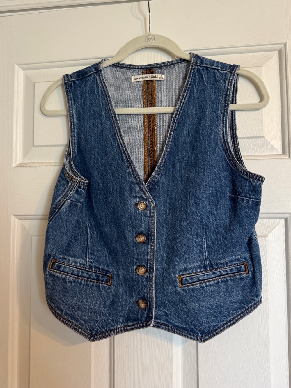 Abercrombie & Fitch Denim Vest